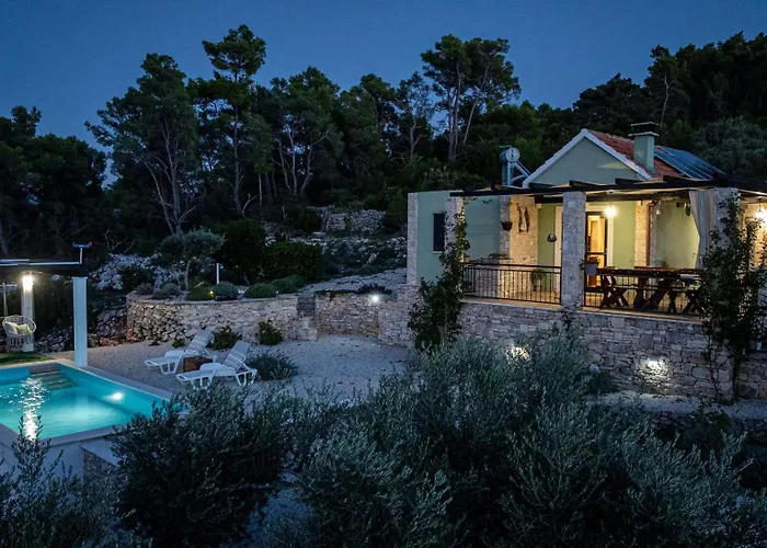 Nyaraló Authentic Stone House Piece Of Heaven Vela Luka